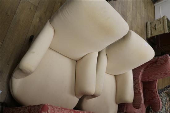 A pair of armchairs